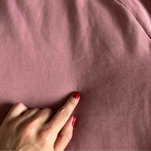 Fabletics Women’s Medium Dusty Rose Activewear, Mock Neck, Turtleneck Sweater - Picture 7 of 10